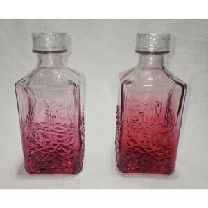 Wine decanter bottles set of two-NEW W3.5 x L 8